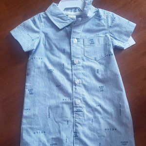 Lookin' fresh in my "awesome" romper